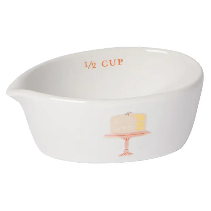 Cake Walk Measuring Cups Set of 4