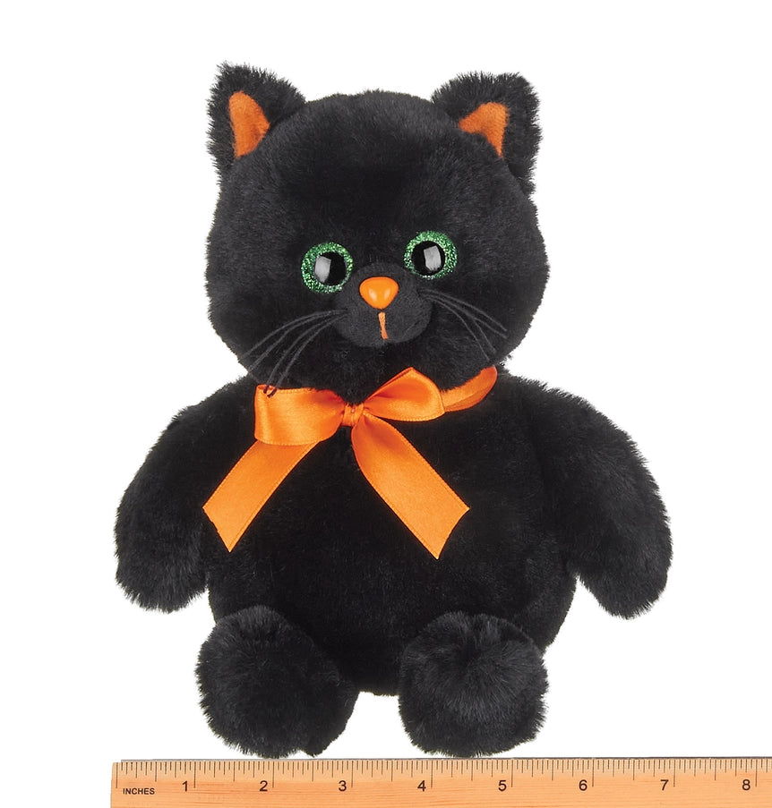 Stuffy-Ebony Plush Halloween Black Cat