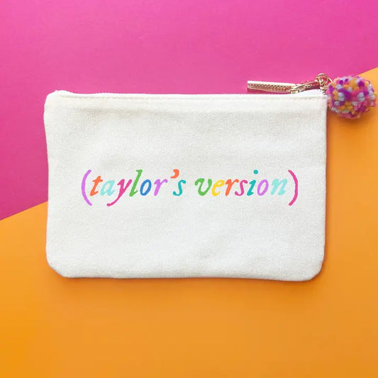 Taylor's Version Pouch (Colorful) | Taylor Swiftie Bag