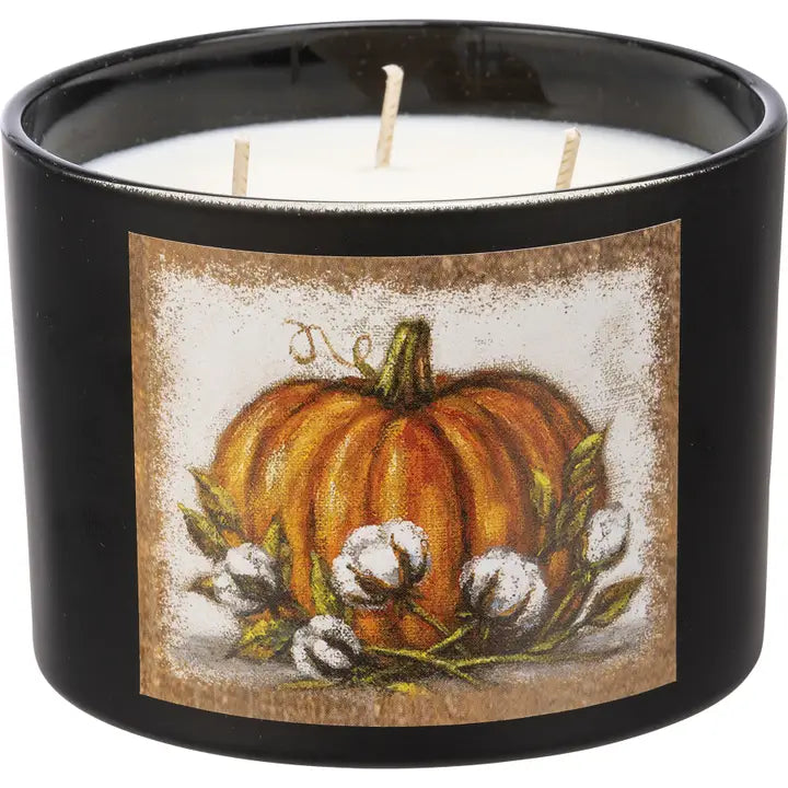 Candle-Orange Pumpkin Candle