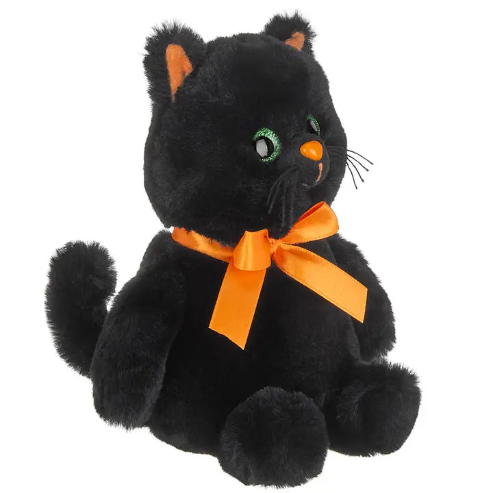 Stuffy-Ebony Plush Halloween Black Cat