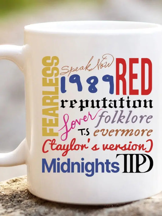 Taylor Inspired - Albums 11 oz Coffee Mug - SWIFTIE MUGS