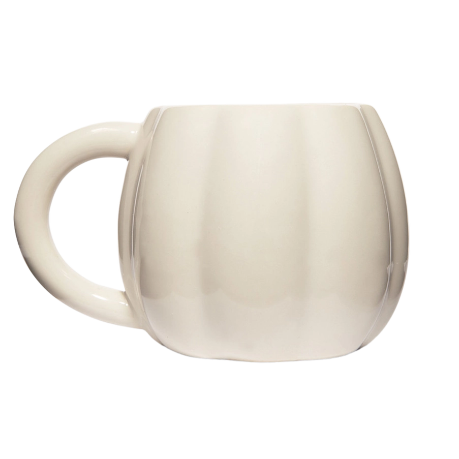 Pumpkin Mug -White