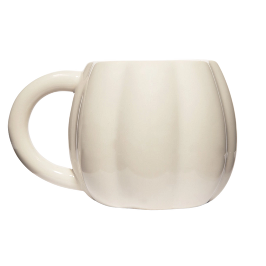 Pumpkin Mug -White